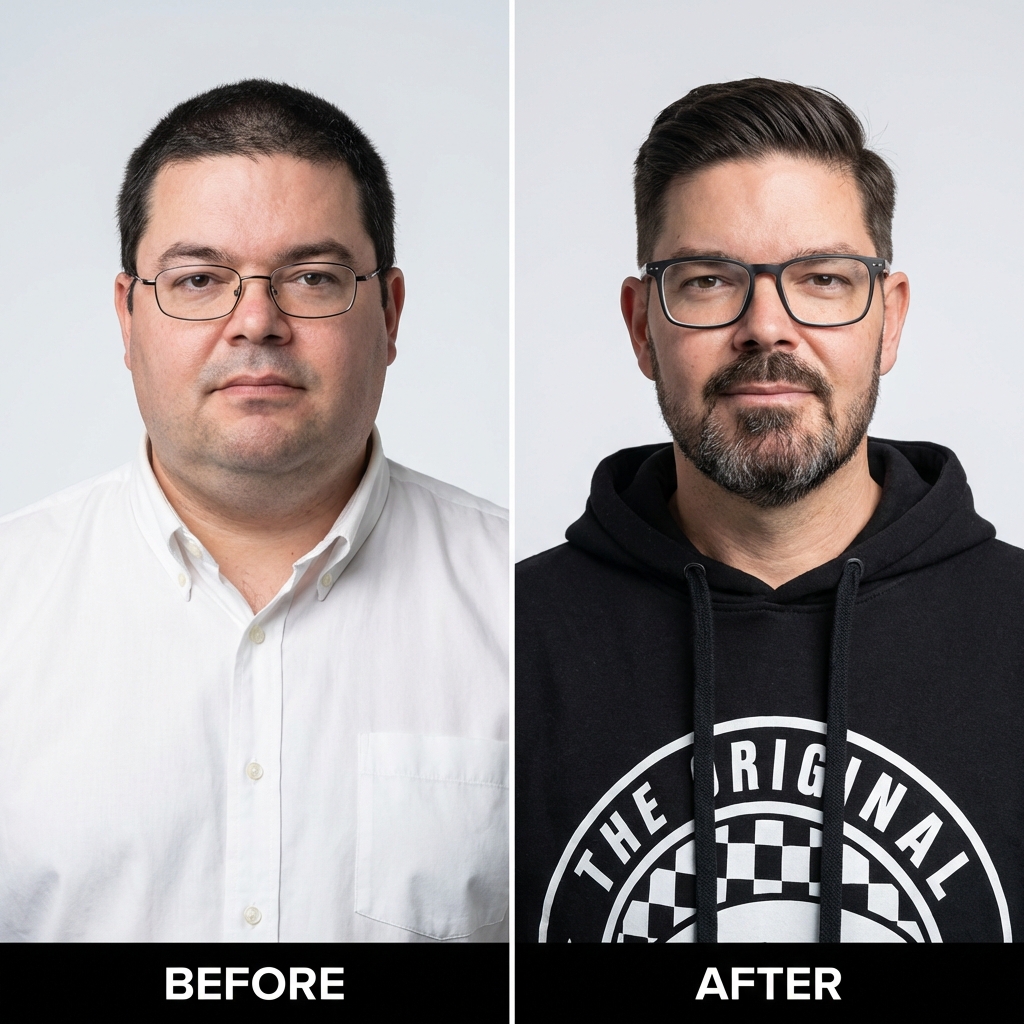 Cambio físico Paciente 1