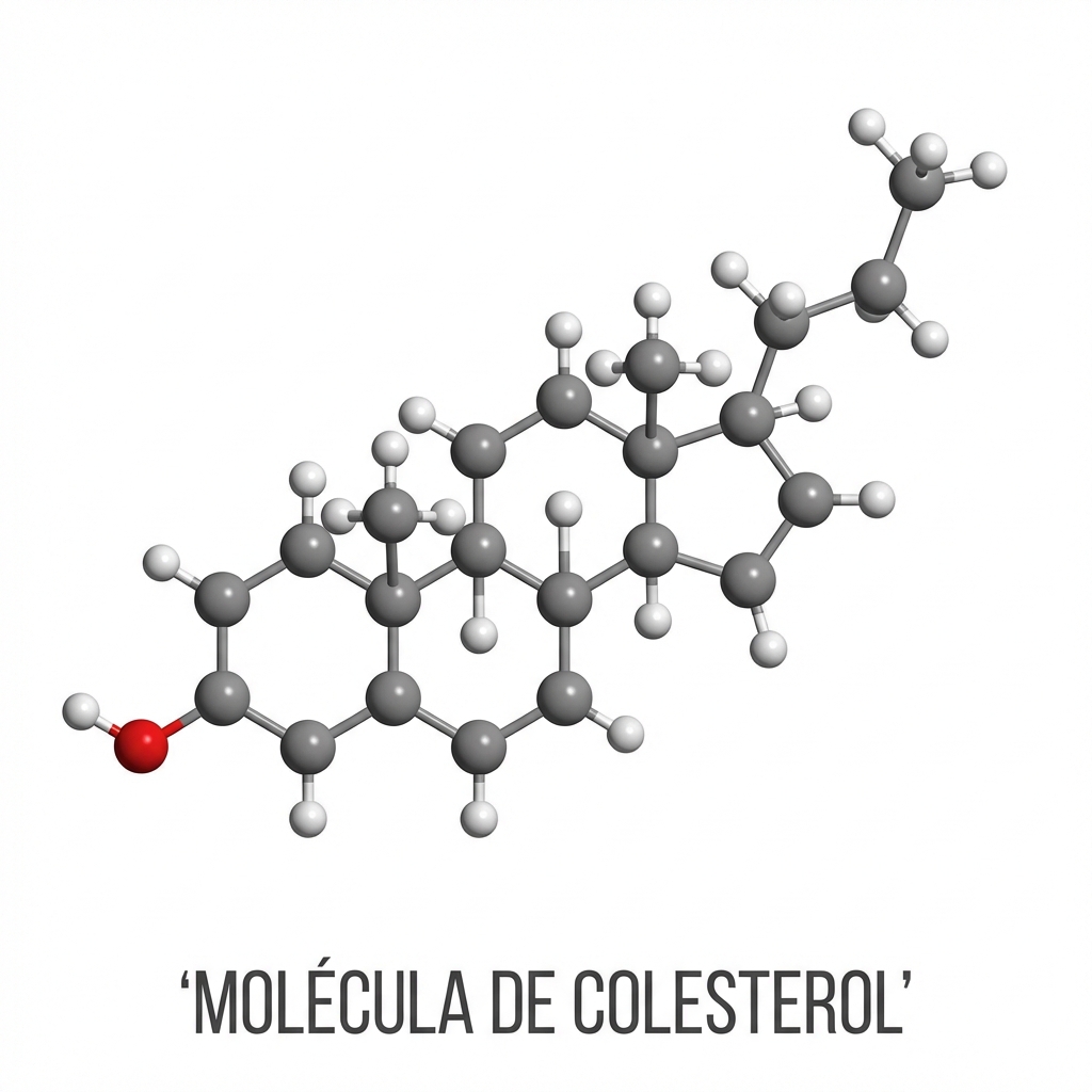 Molécula de Colesterol