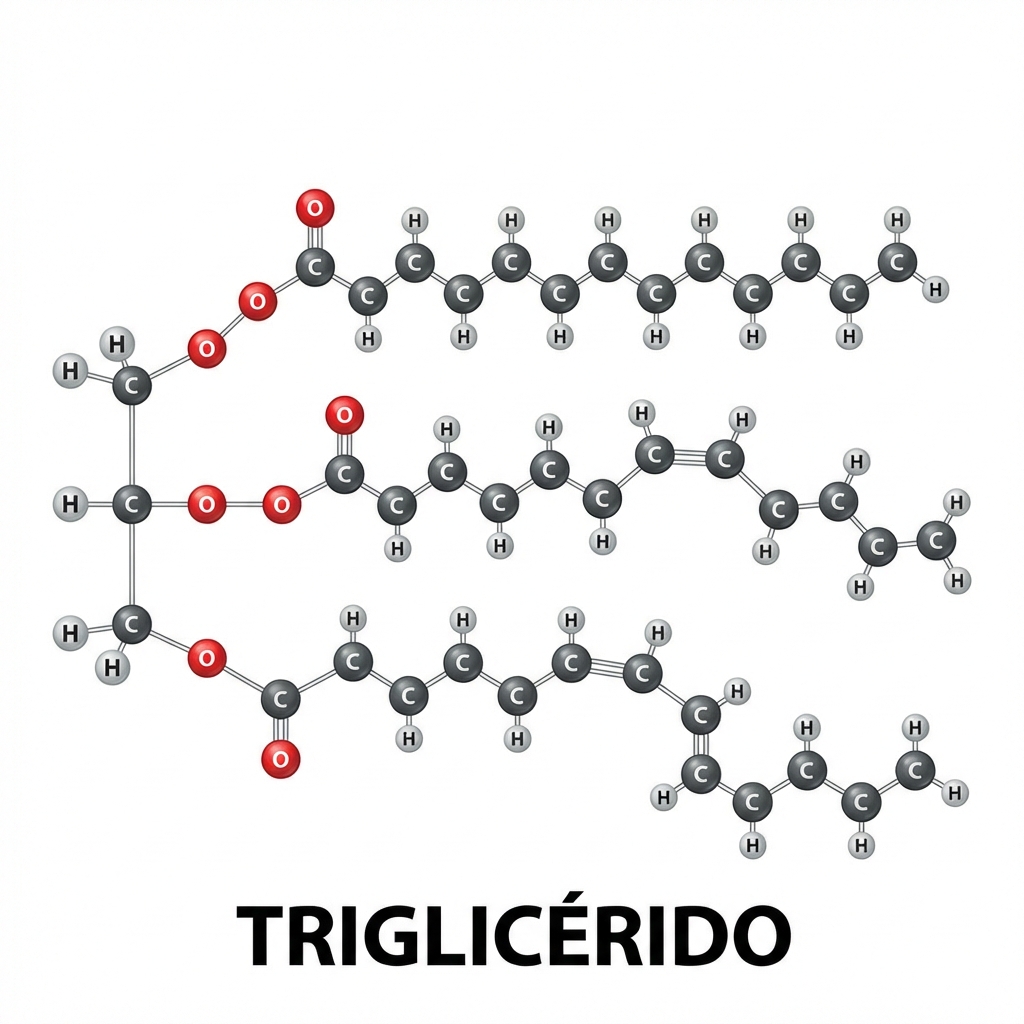 Molécula de Triglicérido